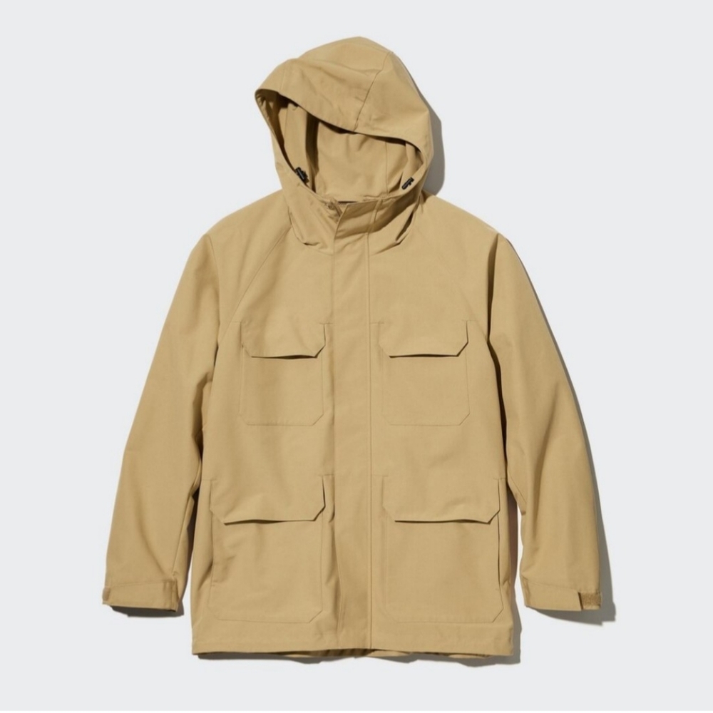 Uniqlo Men's Utility Parka - Beige